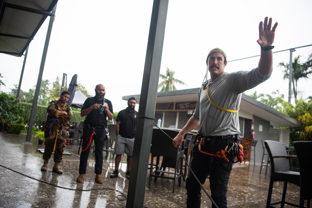 Basic Mountaineering and Medical Training in PNG