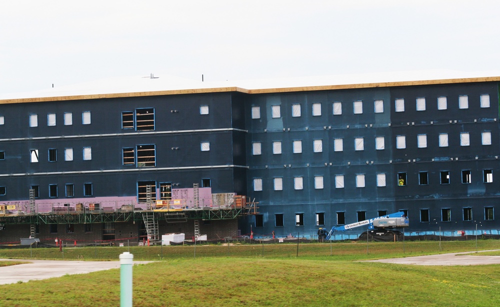 FY 2022-funded barracks project at 27 percent completion at Fort McCoy as August begins