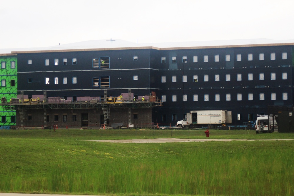 FY 2022-funded barracks project at 27 percent completion at Fort McCoy as August begins