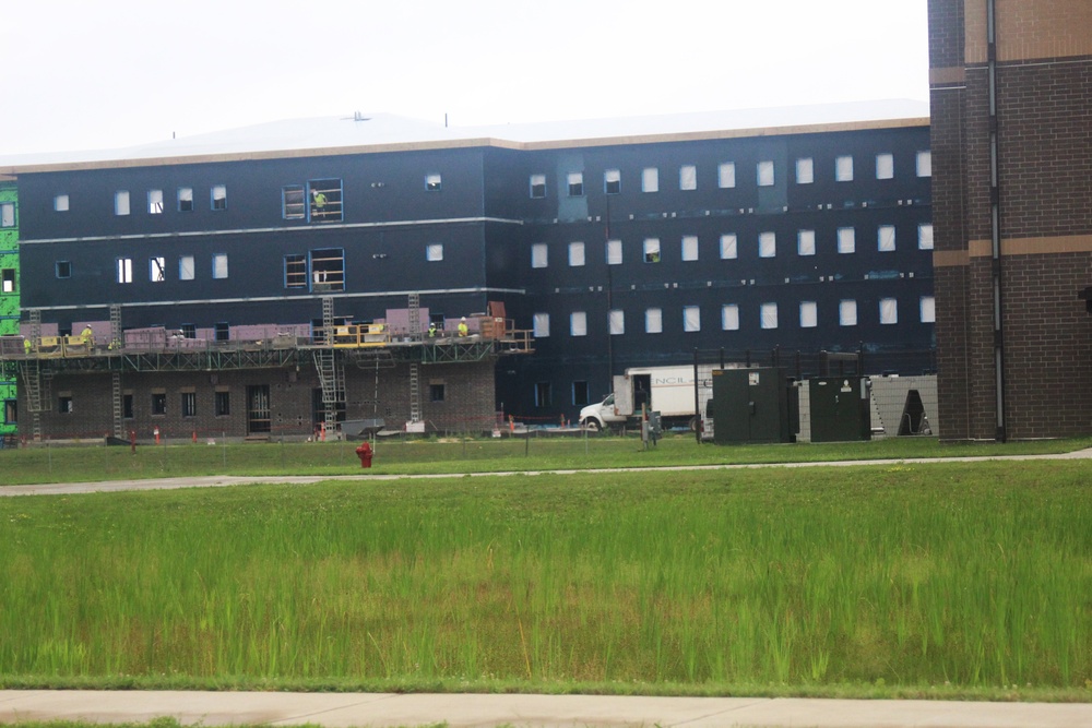 FY 2022-funded barracks project at 27 percent completion at Fort McCoy as August begins