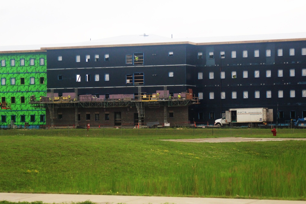 FY 2022-funded barracks project at 27 percent completion at Fort McCoy as August begins