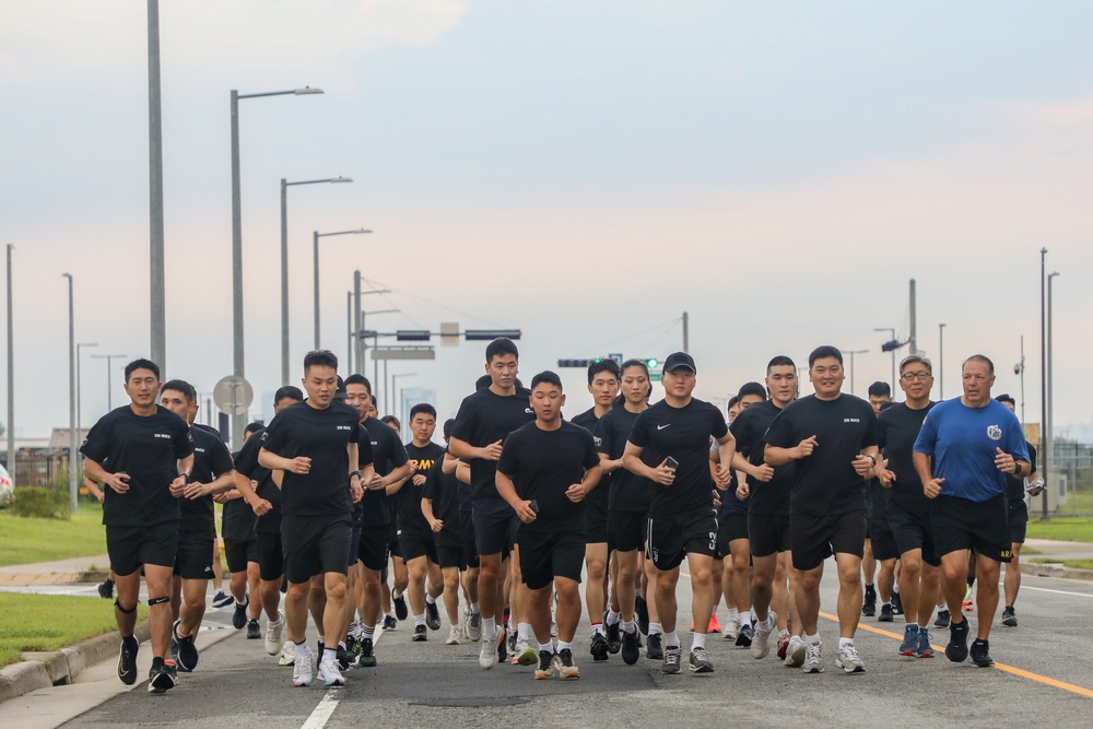 KMA summer internship PT with Warrior command group of 2ID/RUCD