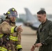 U.S. Marines with MWSS-171 and MCAS Iwakuni H&amp;HS Participate in an Aircraft Rescue and Firefighting Themed Workout at Suwon AB
