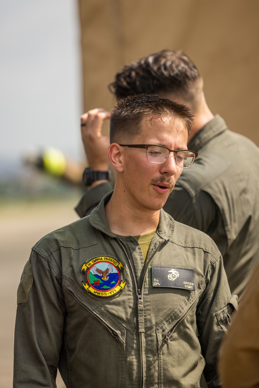 U.S. Marines with MWSS-171 and MCAS Iwakuni H&amp;HS Participate in an Aircraft Rescue and Firefighting Themed Workout at Suwon AB