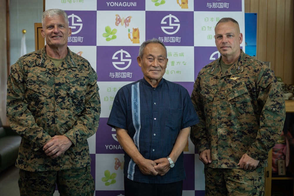 RD 24 | Commanding General of III MEF Visits Mayor of Yonaguni