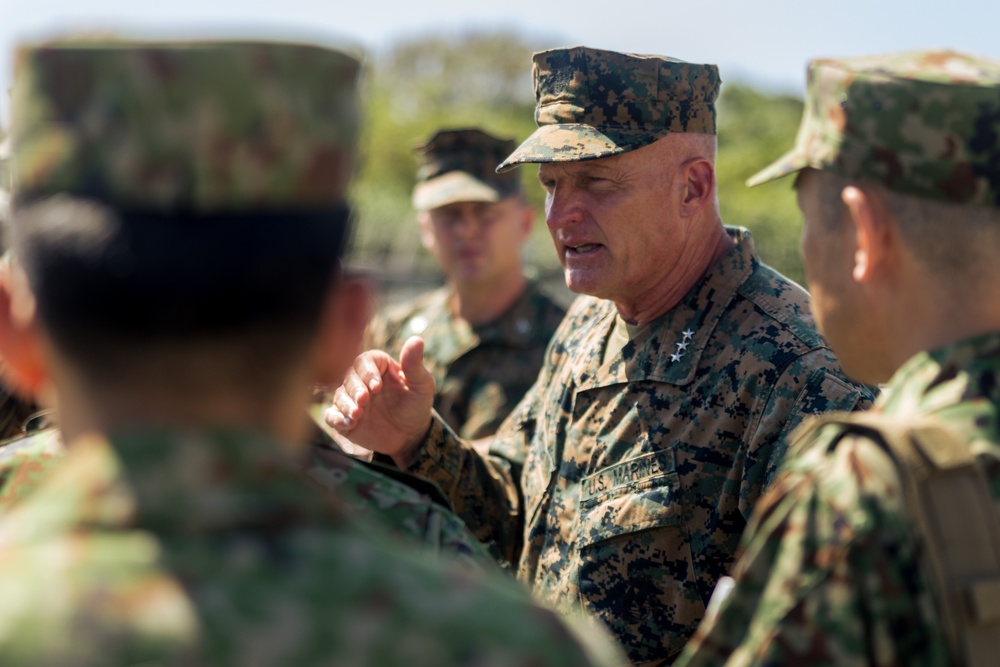 RD 24 | III MEF Commanding General Visits Marines at Camp Yonaguni