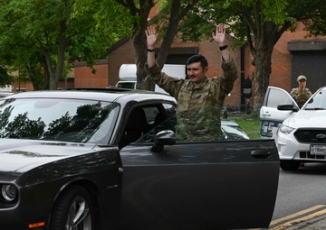 Day in the Life: 100th ARW command team joins the 100th SFS for a gate-runner exercise