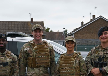 Day in the Life: 100th ARW command team joins the 100th SFS for a gate-runner exercise