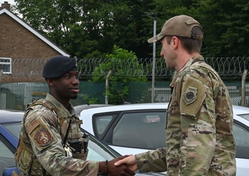 Day in the Life: 100th ARW command team joins the 100th SFS for a gate-runner exercise