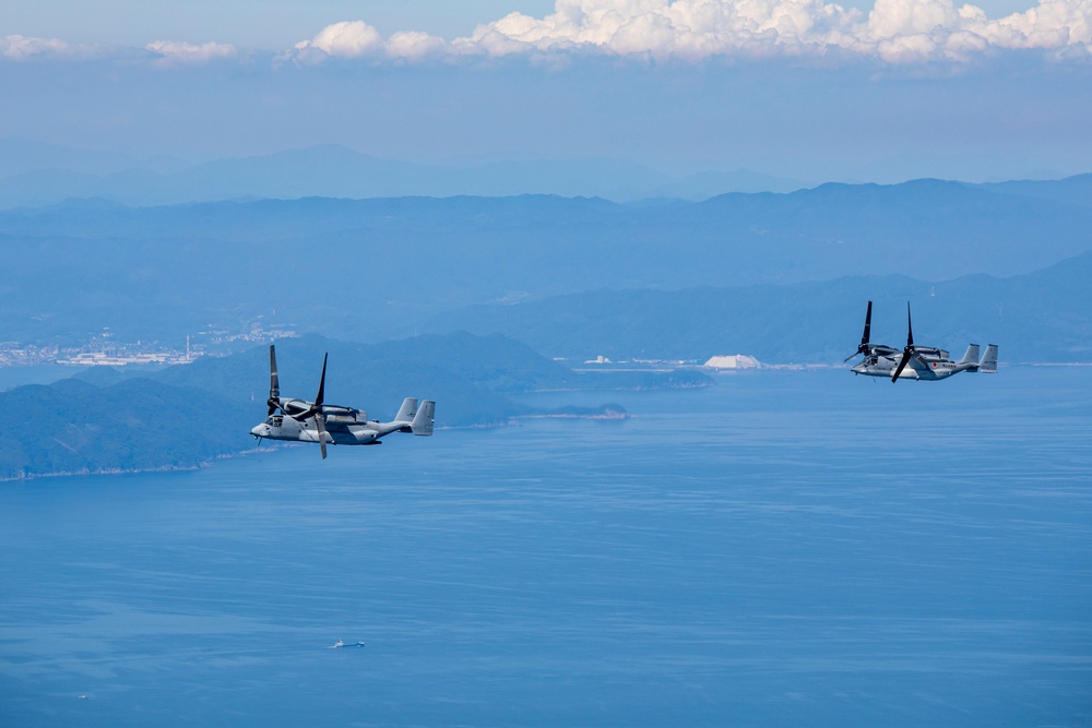RD24 | VMM-265, JGSDF Conduct Flight Operations Over the Pacific