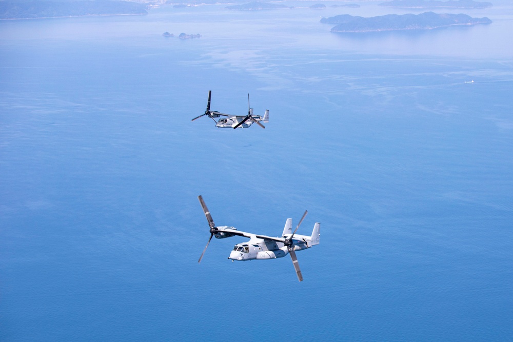 RD24 | VMM-265, JGSDF Conduct Flight Operations Over the Pacific
