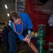 Sailors Aboard USS Carl Vinson (CVN 70) Conduct Preventative Maintenance