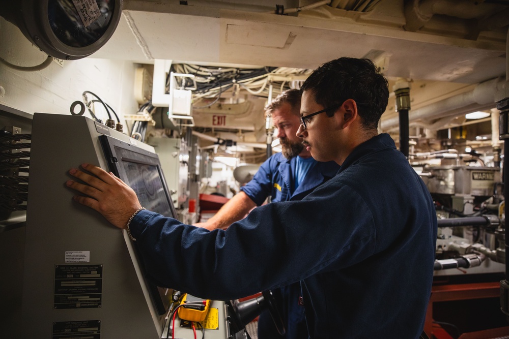 USS John S. McCain Conducts Routine Operations