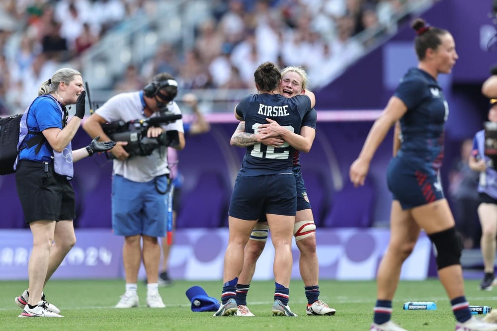 WCAP Soldier-Athlete Cpt. Sammy Sullivan helps U.S. Women's Rugby Sevens team win Olympic bronze