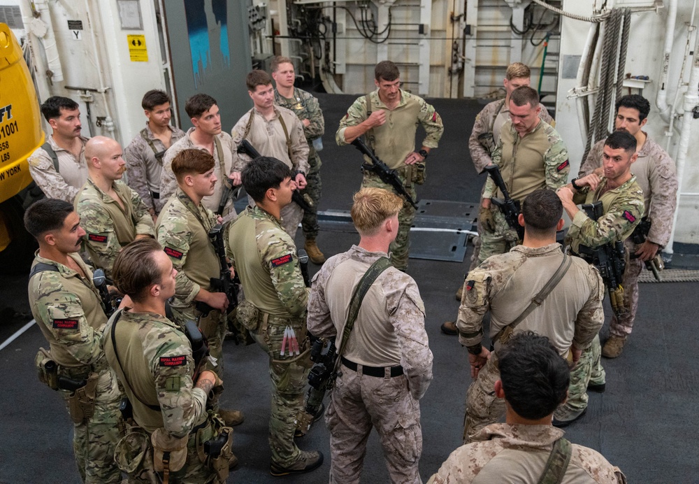 USS New York Training with Royal Marine Commandos