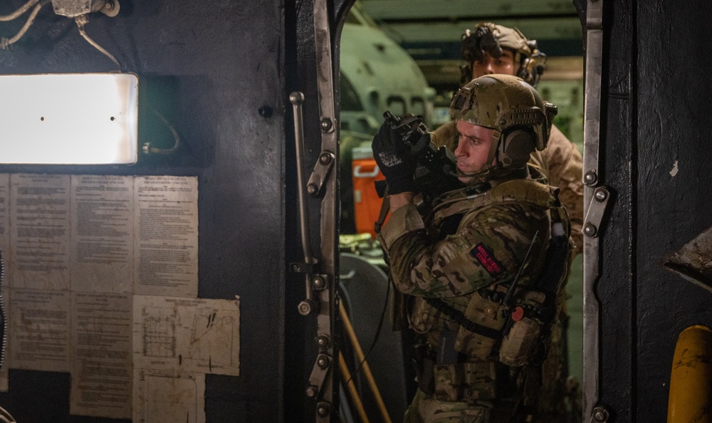 USS New York Training with Royal Marine Commandos
