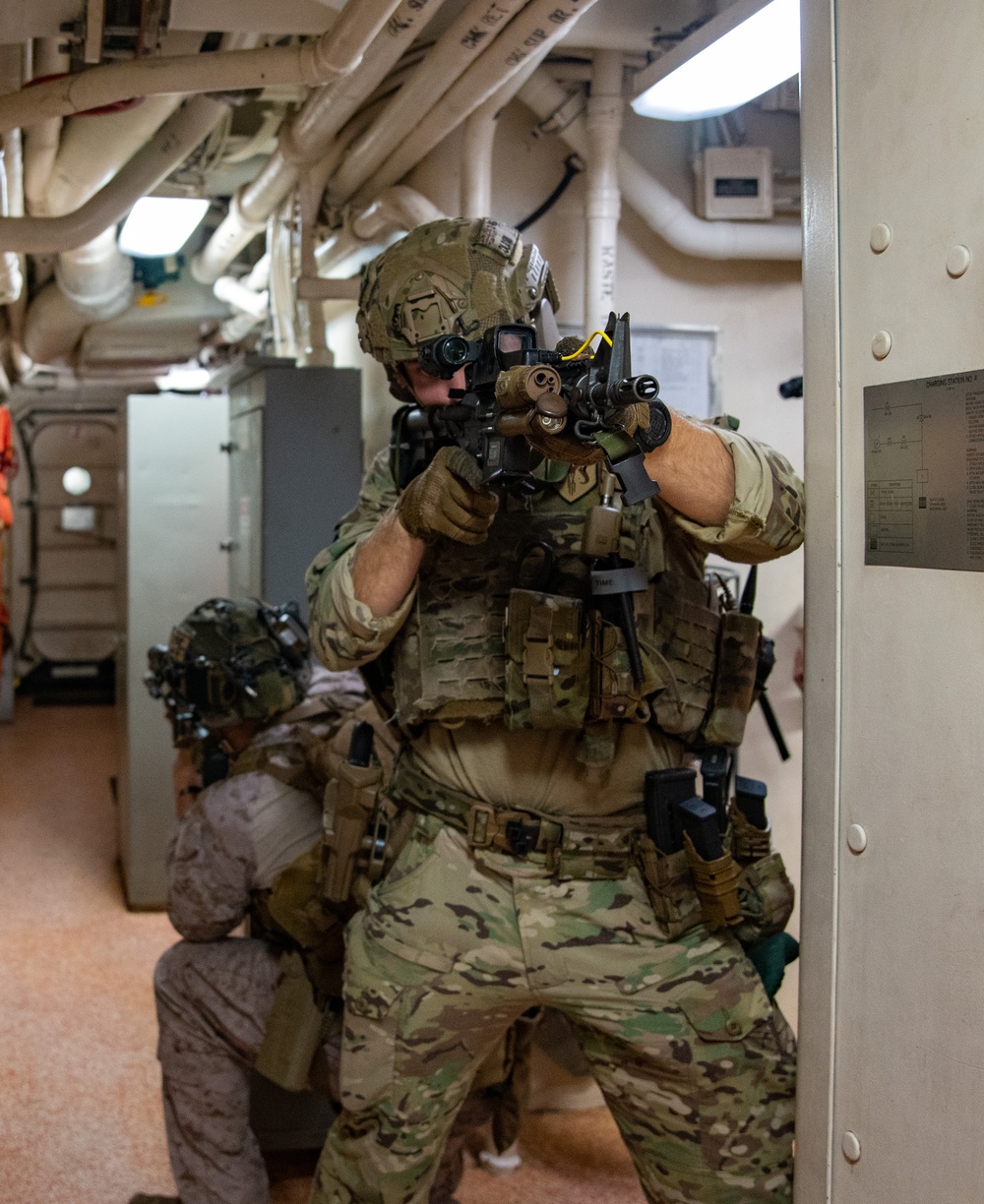 USS New York Training with Royal Marine Commandos
