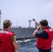 USS Cole Conducts Replenishment-At-Sea With the USNS Big Horn