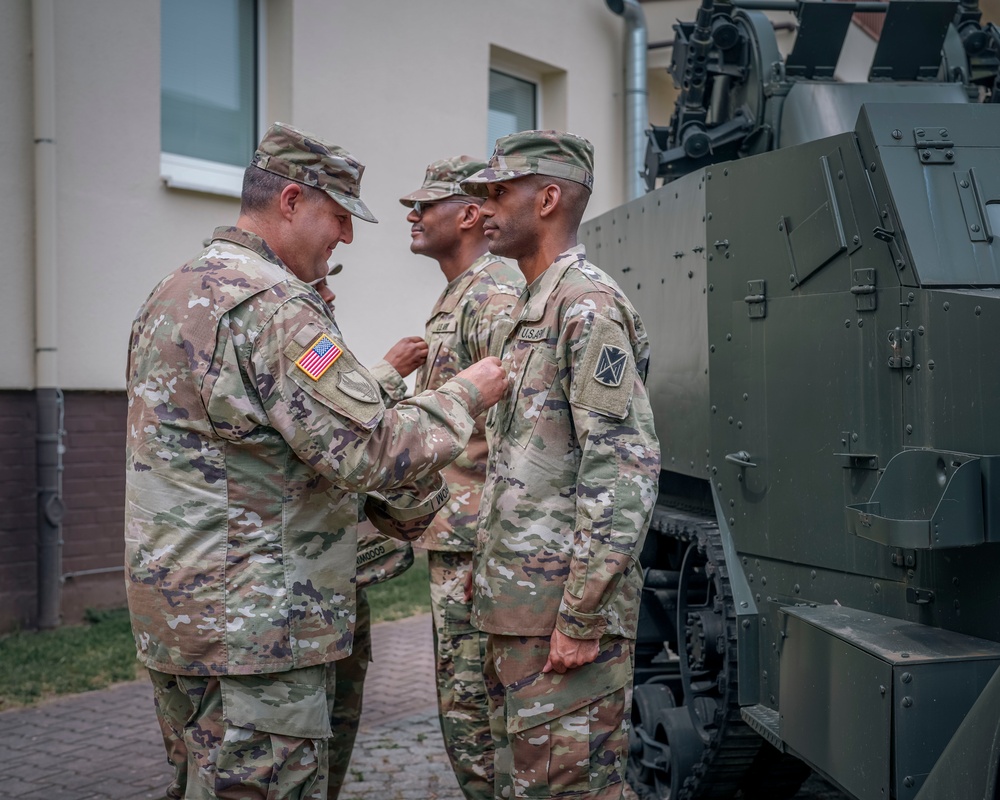 U.S. Army promotes two air defenders to Sgt. 1st Class