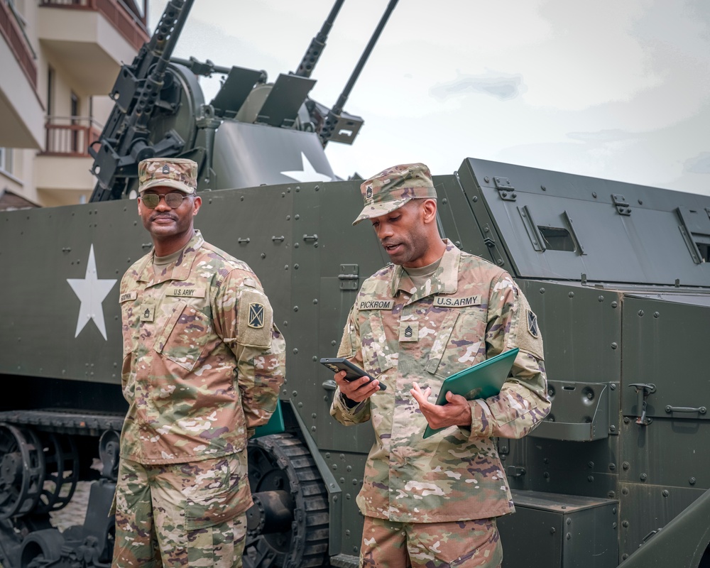 U.S. Army promotes two air defenders to Sgt. 1st Class