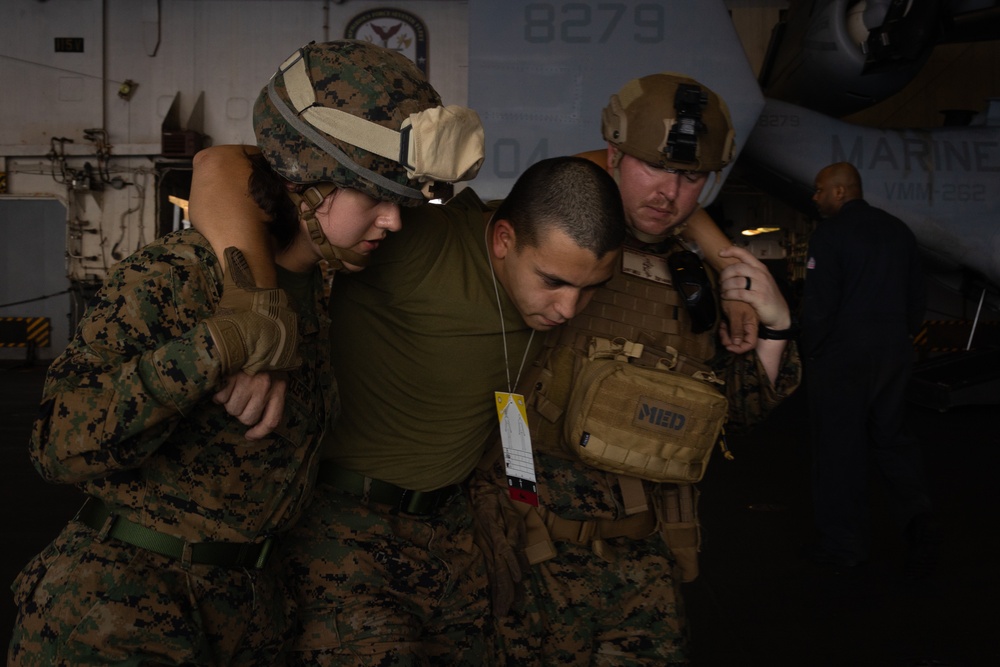 31st MEU conducts Mass Casualty Training Rehearsal