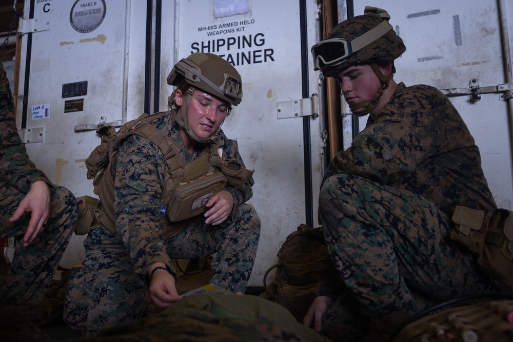 31st MEU conducts Mass Casualty Training Rehearsal