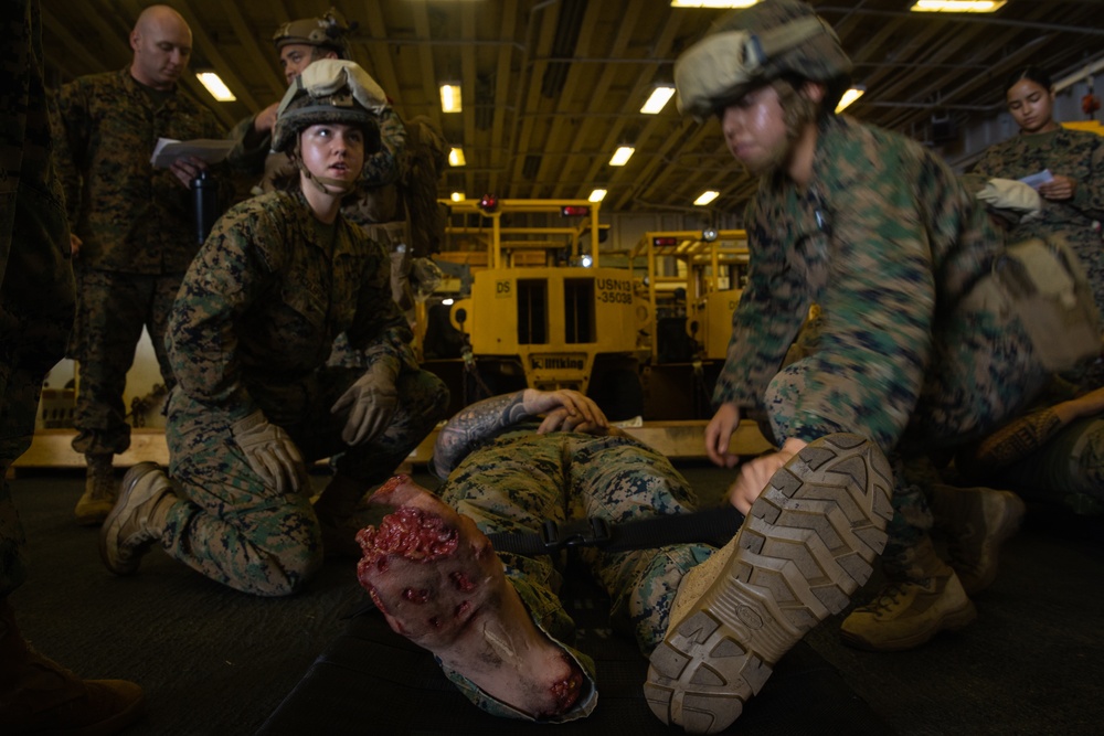 31st MEU conducts Mass Casualty Training Rehearsal