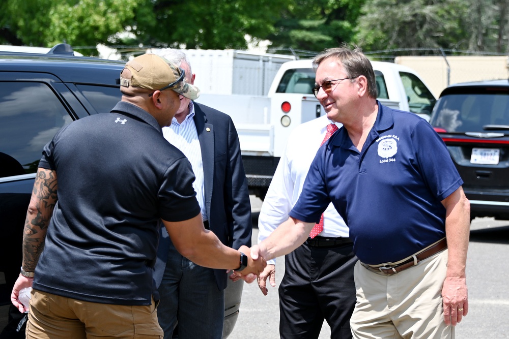 Joint Base McGuire-Dix-Lakehurst Honorary Commander Walk through. 2, August 2024.