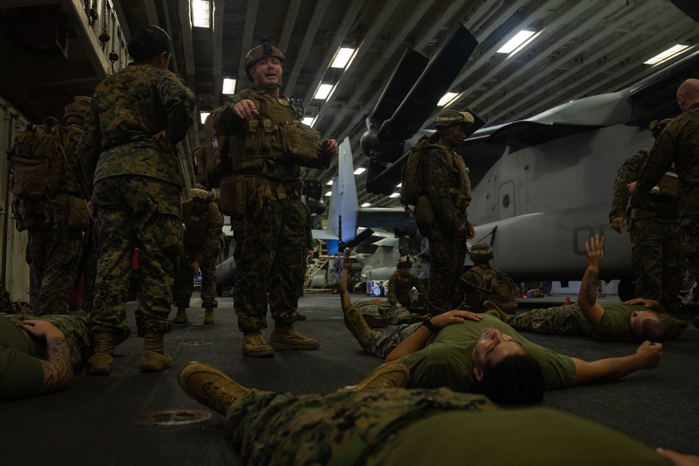 31st MEU conducts Mass Casualty Training Rehearsal