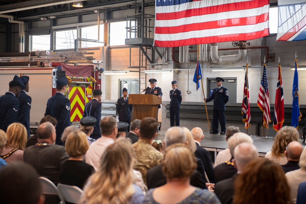 423d Air Base Group change of command