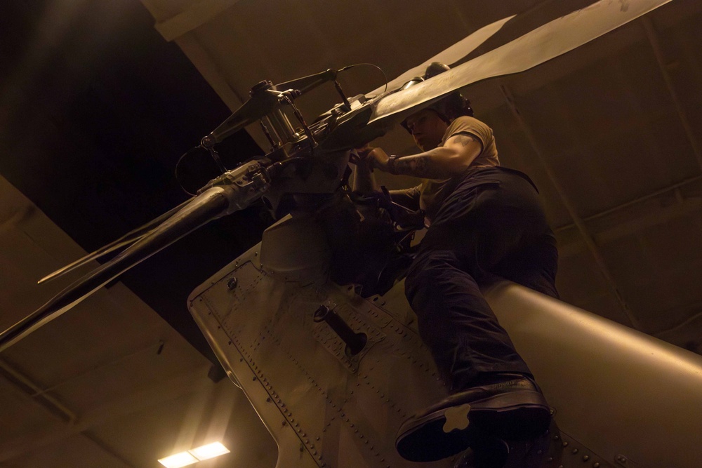 Abraham Lincon conduct routine operations
