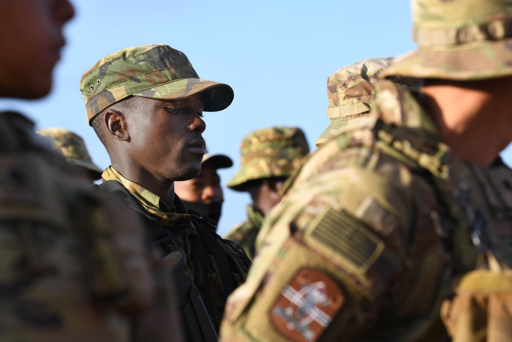 North Carolina National Guard, Botswana Defence Force conduct range drills