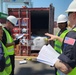 CG Sector Boston conducts container inspections at Conley Terminal