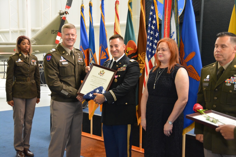 150 years of combined service - 3 Soldiers and 2 DA Civilians retire from Fort Novosel
