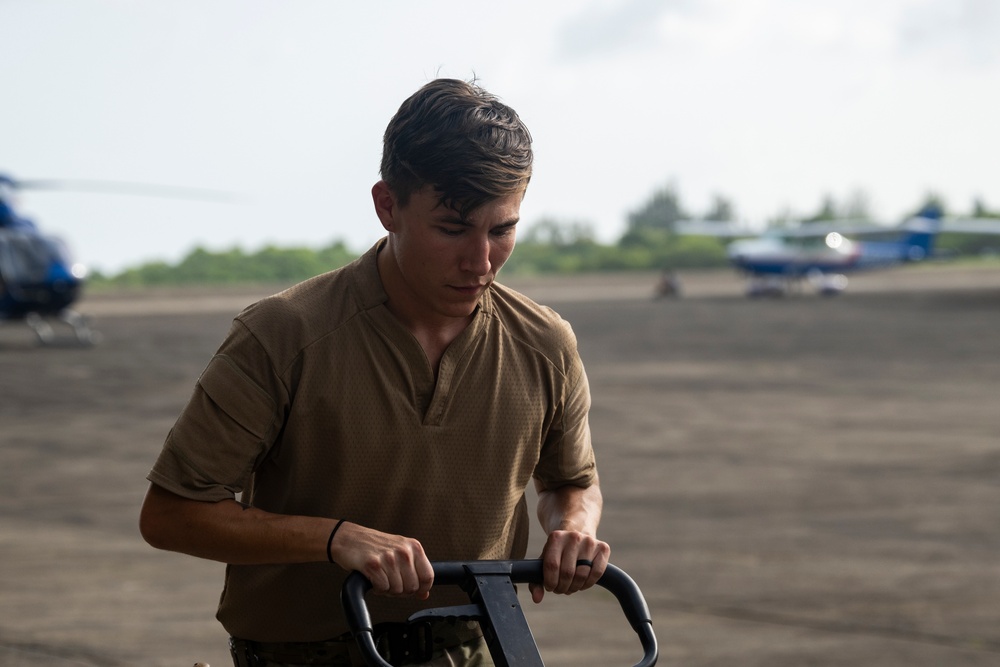 MST Airmen establish FOB during EW 24 FTX II