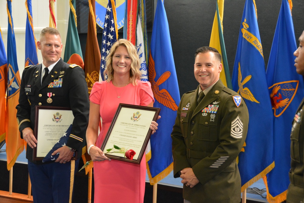 150 years of combined service - 3 Soldiers and 2 DA Civilians retire from Fort Novosel