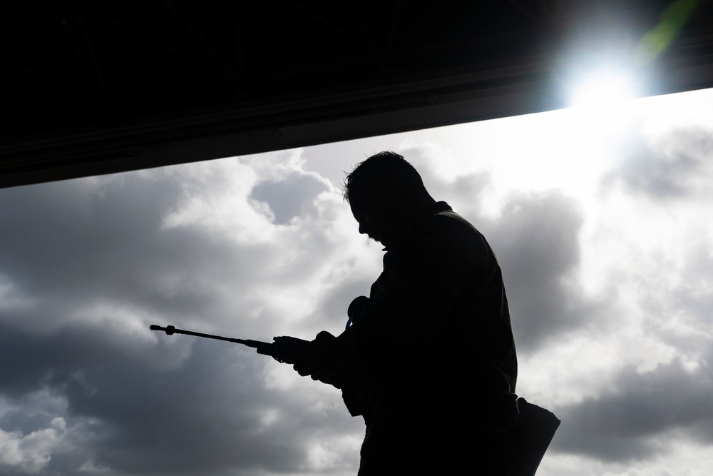 MST Airmen establish FOB during EW 24 FTX II