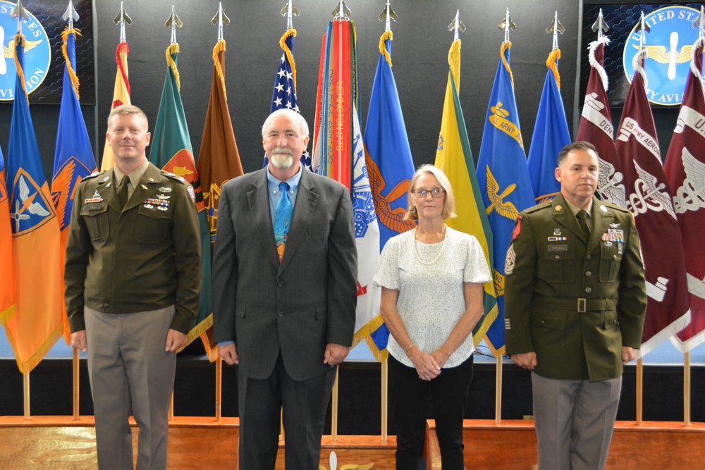 150 years of combined service - 3 Soldiers and 2 DA Civilians retire from Fort Novosel