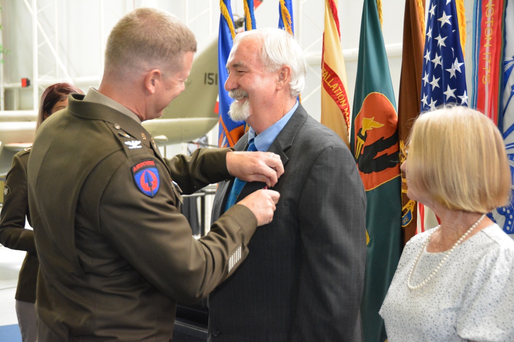 150 years of combined service - 3 Soldiers and 2 DA Civilians retire from Fort Novosel