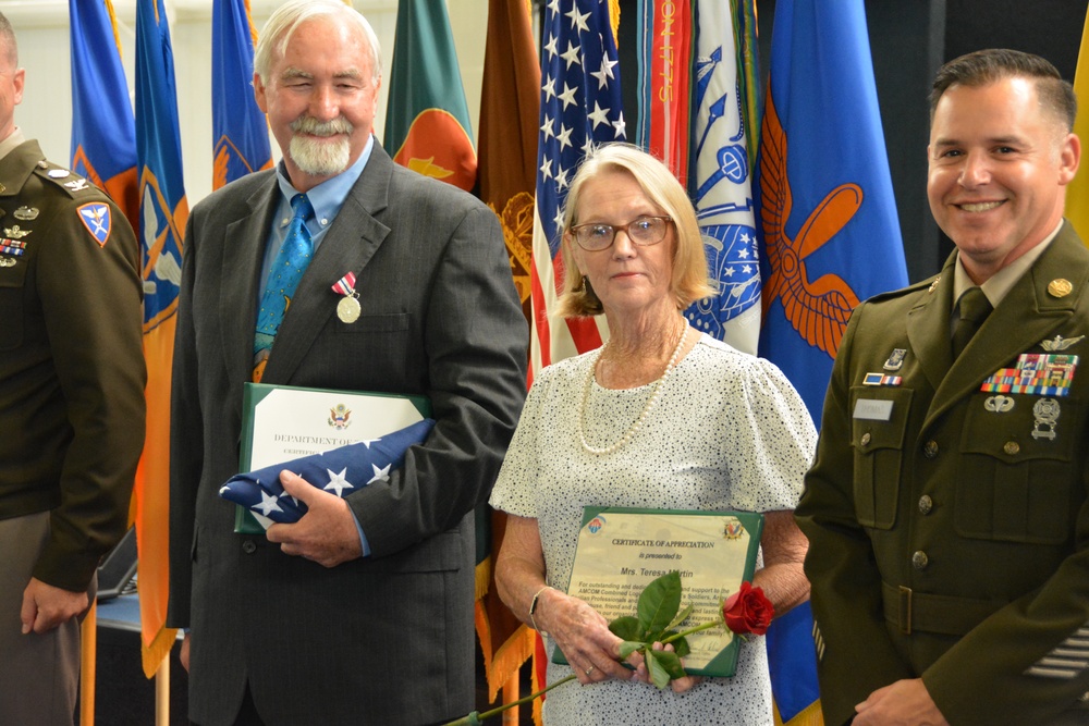 150 years of combined service - 3 Soldiers and 2 DA Civilians retire from Fort Novosel