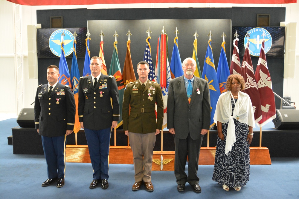 150 years of combined service - 3 Soldiers and 2 DA Civilians retire from Fort Novosel