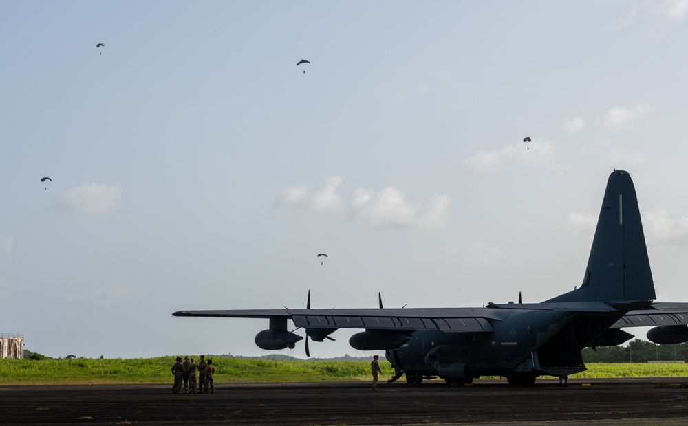 MST Airmen establish FOB during EW 24 FTX II