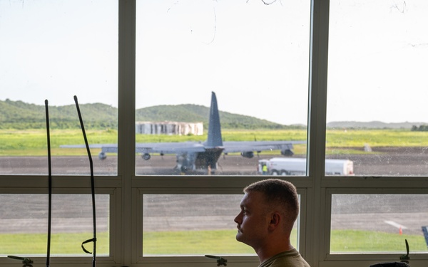 MST Airmen establish FOB during EW 24 FTX II