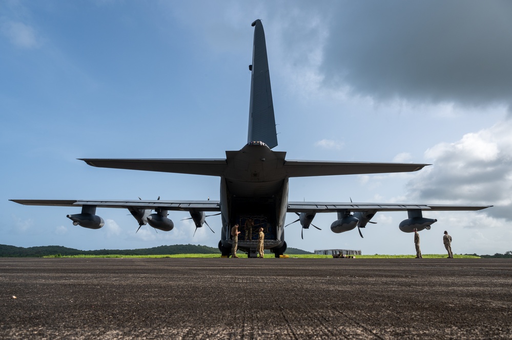 MST Airmen establish FOB during EW 24 FTX II