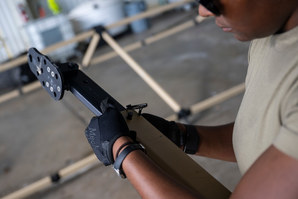 MST Airmen establish FOB during EW 24 FTX II