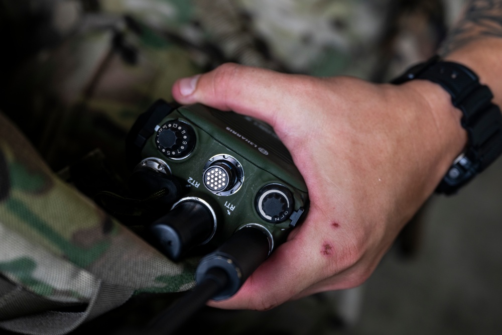 MST Airmen establish FOB during EW 24 FTX II