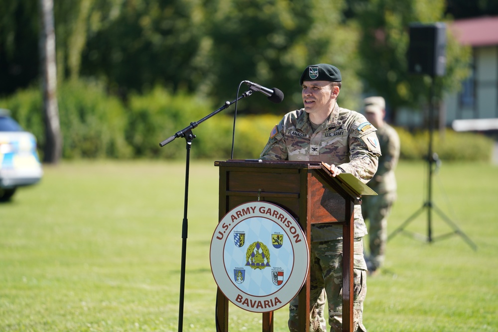 U.S. Army Garrison Bavaria Change of Command