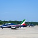 Frecce Tricolori arrives at Stewart Air National Guard Base