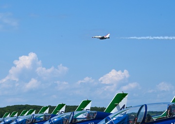 Frecce Tricolori arrives at Stewart Air National Guard Base