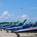 Frecce Tricolori arrives at Stewart Air National Guard Base